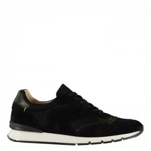 Firetrap Porto Mens Trainers - Black/Khaki