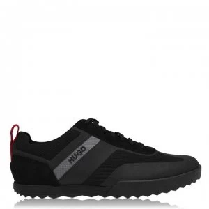 Hugo Boss Matrix Suede Trainers Black 009 Men