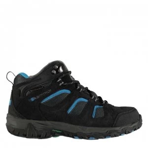 Karrimor Mount Mid Top Childrens Walking Boots - Black/Blue