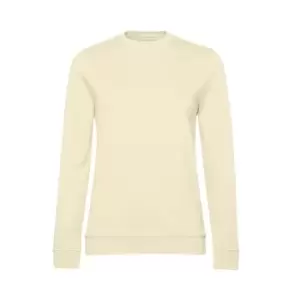 B&C Womens/Ladies Set-in Sweatshirt (XL) (Pale Yellow)