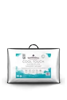 Single Luxury Cool Touch Quilted Medium Support Pillow