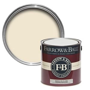 Farrow & Ball Modern White tie No. 2002 Matt Emulsion Paint 2.5L