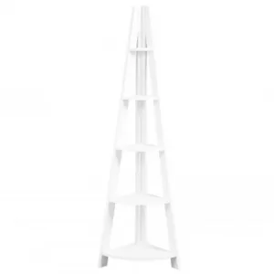 White Scandinavia Ladder Corner Unit