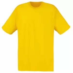 Fruit Of The Loom Mens Screen Stars Original Full Cut Short Sleeve T-Shirt (2XL) (Sunflower)