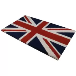 Union Jack Welcome Door Mat - Entrance Mat - Size 40 x 70cm