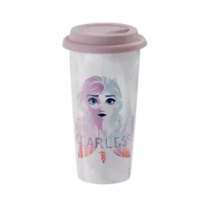 Funko Homeware Disney Frozen 2 Elsa Fearless Travel Mug