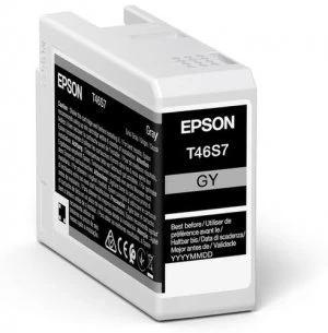 Epson T46S7 Grey Ink Cartridge