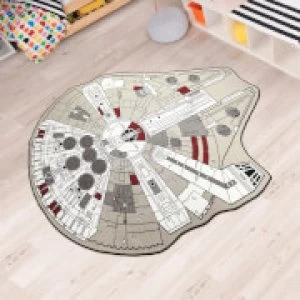 Star Wars Millennium Falcon Rug - 59" x 79 Inch