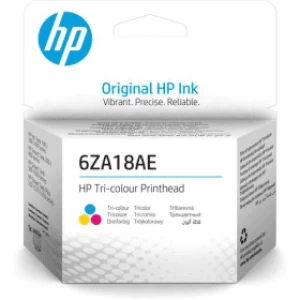 HP 6ZA18AE Original Tri Colour Printhead