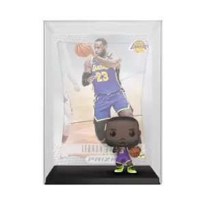 Funko POP! NBA LOS ANGELES LAKERS LEBRON JAMES PANINI PRIZM FIGURE, gold