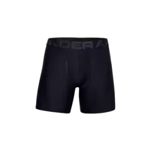 Under Armour Tech 6" Boxerjock 2pk - Black - XL