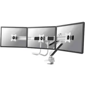 Neomounts by Newstar NM-D775DX3WHITE 3x Monitor desk mount 43,2cm (17) - 61cm (24) Swivelling, Swivelling, Tiltable