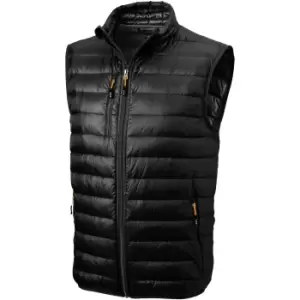 Elevate Mens Fairview Light Down Bodywarmer (XS) (Solid Black)