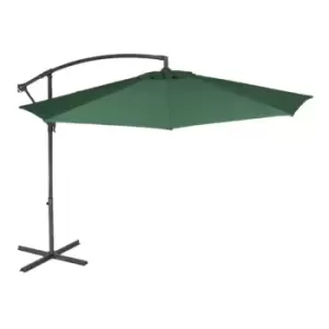 Sturdi Round 3m Aluminium Cantilever Parasol (base not included) - Green