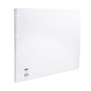 Concord Subject Dividers 150gsm Punched 4 Holes 5 Part A3 White