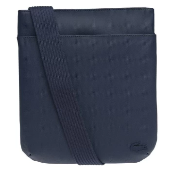 Lacoste Flat Crossbody Bag - Blue