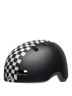 Bell Lil Ripper Mat Bk/Wh Checkers Uc 2019 Helmet