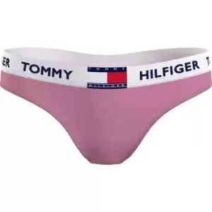 Tommy Bodywear 85 Cotton Thong - Pink