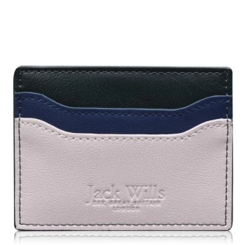 Jack Wills Hanbury Card Holder - Dark Green