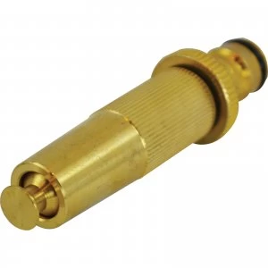 Faithfull Brass Garden Adjustable Spray Nozzle