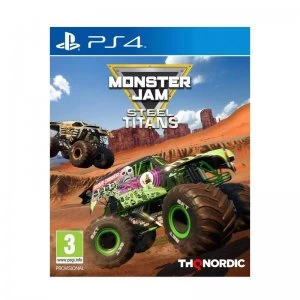 Monster Jam Steel Titans PS4 Game