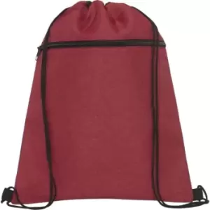 Hoss Drawstring Bag (One Size) (Dark Red/Black) - Bullet