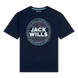 Jack Wills Regular Fit T-Shirt Junior Boys - Blue