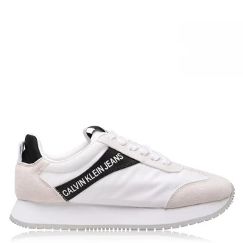 Calvin Klein Jeans Jill Trainers Ladies - White/Black