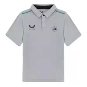 Castore NUFC Travel Polo Shirt Junior Boys - Blue