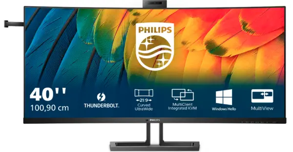 Philips 6000 Series 39.7" 40B1U6903CH/00 5K Ultra HD LCD Monitor