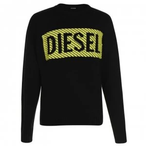 Diesel Crosshatch Sweatshirt - Black 900