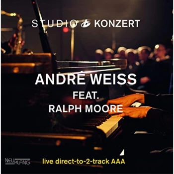 Andre Weiss Ft Ralph Moore - Lp-Andre Weiss Feat. Ralph Moore-Studio Konzert Vinyl