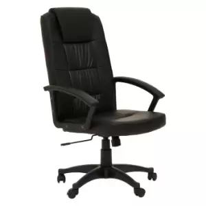 Premier Housewares Brent Home Office Chair, black