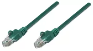 Intellinet Network Patch Cable, Cat5e, 5m, Green, CCA, U/UTP, PVC,...