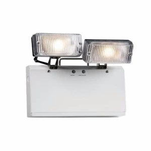 KnightsBridge IP20 Twin 3W LED Spot Emergency Light