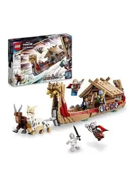 Lego Super Heroes The Goat Boat Thor Ship Set 76208