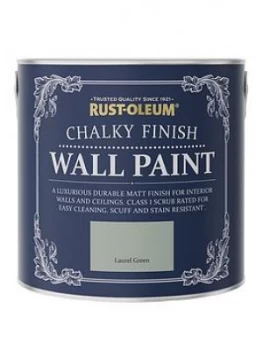 Rust-Oleum Chalky Wall Paint Laurel Green 2.5L