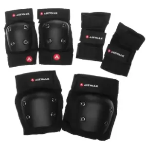 Airwalk 3 Pack Skate Protection - Black