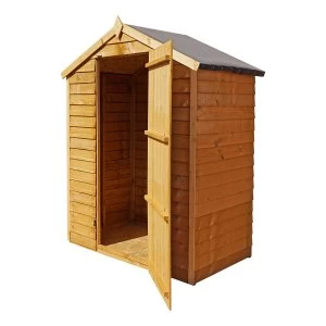 Mercia Overlap Apex Windowless Value Shed - 3 x 5ft