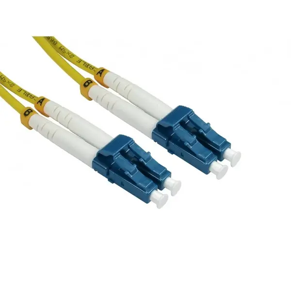 Cabels Direct 5m OS2 Fibre Optic Cable, LC - LC (Single Mode)