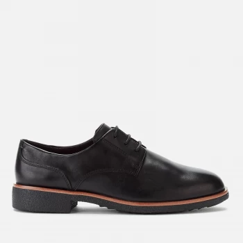 Clarks Womens Griffin Lane Leather Derby Shoes - Black - UK 3