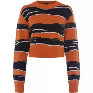 French Connection Mona Amua Jacquard Jumper - Multi