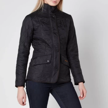 Barbour Womens Cavalry Polarquilt Jacket - Black - UK 8