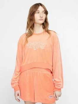 Nike Nsw Retro Femme Sweatshirt - Orange