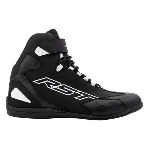 RST Sabre Moto Shoe Mens Ce Boot Black White 46