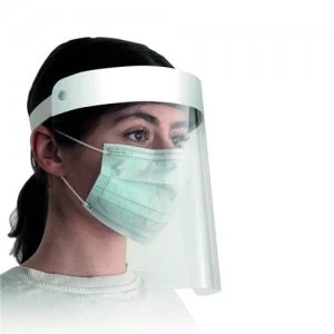 Superguardpro Visor White Pack of 4 WX07663