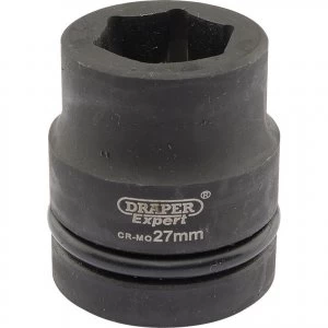 Draper Expert 1" Drive Hexagon Impact Socket Metric 1" 27mm