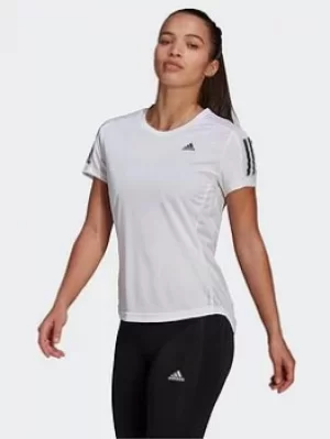 adidas Own The Run T-Shirt, White Size M Women