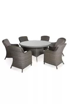 Paris 6 Seater Imperial Dining Set