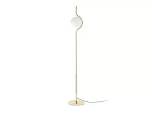 Le Vita LED Floor Lamp Gold Dimmable 6W 2700K